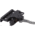 Steiner HT Mount - Quick Release Lever on Left for MK4 and MK5, Black, 9163