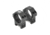 Steiner H-Series Lightweight Rifle Scope Ring, 30mm, Low .85 in, Black, 5957