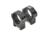 Steiner H-Series Lightweight Ring, 30mm, Low 0.85in, Black, 5957