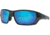 STNGR Alpine Ballistic Sunglasses, Matte Black/Blue Mirror, Medium/Large, BJ-B342-5VDE