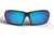 STNGR Ridge Ballistic Sunglasses, Matte Black/Blue Mirror, Large, LC-43O4-RW0G