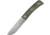 StraightLine EDC Buster Fixed Blade Grn Mic, STR8BSGC