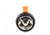 Streamlight Fire Vulcan Rechargeable C4 LED Flashlight, Orange with Vehicle Mount and 12v DC Charger, 44451