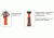 Streamlight Knucklehead Spot Flashlight, Orange