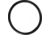 Streamlight O-Ring, Tailcap - PolyStinger/Stinger HP/Stinger XT HP/Stinger LED/DS LED 700025