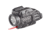 Streamlight TLR-8A A Weapon Light and Laser, Both High and Low Switch Mounted on TLR-8A, CR123A, Red Beam, 500 Lumens, Black, 69414