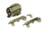 Strike Industries Gridlok Front&amp;Rear Sights, FDE, One Size, 708747548839