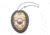 Recessed clip on badge holder