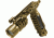 SureFire Millennium Vertical Foregrip WeaponLight, White Navigation LED, Tan Body, ARMS Lever