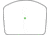 Swampfox Justice II 1x30mm Reflex Sight, 6 MOA Green Dot, Black, JTC2130-6G