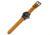 Szanto Heritage Aviator Watches, Black Dial, Tan Strap, Gun Gray, One Size, SZ 2757