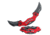 TAC Force Folding Blade, 2.5in, Stainless Steel Blade, Red Aluminum Handle TF-669RD