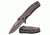 TAC Force Folding Blade, 2.75in, Stainless Steel Blade, Grey Titanium Coated Stainless Steel Handle TF-848