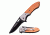 TAC Force Folding Blade, 3.5in, Stainless Steel Blade, Matte Bolster Pakkawood Handle TF-876