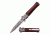 TAC Force Folding Blade, 4in, Stainless Steel Blade, Brown Pakkawood Handle TF-428DMW