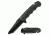 TAC Force Spring Assisted Pocket Knife, Drop Point Blade;, Black TF 499BT