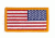 Tac Shield American Flag Patch RWB, Reverse 03801