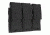 Tac Shield Triple Universal Rifle Molle Pouch, Black T3503BK