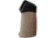 TAC Smooth Pattern Over-Molded AR Pistol Grip, Straight Top, Dark Earth Tan, CS03S1-DE