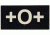 Tactical Assault Gear IR Blood Type Patch O Positive Black 956166