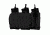 MOLLE Triple Mag/Pistol/Utility Pouch, Black