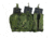 Tactical Assault Gear MOLLE Triple Mag/Pistol/Utility Pouch, Mc Tropic 836020