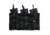 Tactical Assault Gear TAG MOLLE Shingle-Pistol Enhanced 3 Mag Pouch, Mc Black 835993