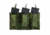 Tactical Assault Gear TAG MOLLE Shingle-Pistol Enhanced 3 Mag Pouch, Mc Tropic 835995