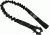 TAG Personal Retention Lanyard, Snap Shackle, Black 811802