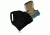 Tagua Gunleather Middle Back Holster, Black, Right Hand, MBH-005