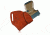 Tagua Gunleather Middle Back Holster, Brown, Right Hand, MBH-007