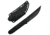 Takumitak Ninja Fixed Blade Knife, 4.25in, 3Cr13 Blade, Trailing Point, FRN, Black, TKF313