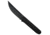Takumitak Ninja Fixed Blade Knife, 4.25in, 3Cr13 Blade, Trailing Point, FRN, Black, TKF313