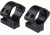 Talley 1 in Model 700-721-722-725-40X Low Ultralight Rifle Scope Rings, Black Anodize, 930700UL