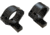 Talley Savage Revel 1in Riflescope Rings, High, Set of 2, Black, 950478