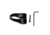 TANDEMKROSS Halo Charging Ring for Ruger Mark III, Mark IV &amp; 22/45, Black TK24N0163BLK1