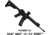 TANDEMKROSS Hivegrip For AR-15, Black, TK11N0371BLK1
