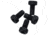 TANDEMKROSS Torx Head Screw for Ruger 10/22 Factory Picatinny Rails - 4-Pack, Black, TK18N0423BLK1
