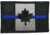 Thin Blue Line Canadian Patch, 2 X 3 Inches, Sew On, Thin Blue Line - CANADA-P-SEW
