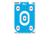 Thompson Target B27 Shield 12.5x19in Gun Training Shooting Targets, 30 Pack, Blue, Large, 0250-30