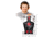 Thompson Target HALO X-Ray Immobilize Zones Reactive Splatter Targets 12.5x19, 10 Pack, Black/Red, Large, 4656-10