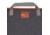 Titan Fire Youth Bow Case, Fits Bows up to 40inL, Including Genesis Bows, Gray/Orange, 6103