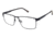TLG NU023 Bifocal Prescription Eyeglasses - Frame Matte Navy, Size 56/15mm LYNU02303