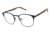 TLG NU027 Bifocal Prescription Eyeglasses - Frame NAVY LT TORT, Size 49/20mm LYNU02703