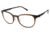 TLG NU031 Progressive Prescription Eyeglasses - Frame TRANSLUCENT BRN, Size 52/19mm LYNU03102