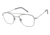 TLG NU036 Progressive Prescription Eyeglasses - Frame NAVY/GUNMETAL, Size 51/21mm LYNU03603