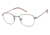 TLG NU039 Prescription Eyeglasses - Frame ANTIQUE BROWN, Size 49/21mm LYNU03903