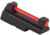 Toni System Sight for CZ In Optic Fiber - 1mm, Red, Black, MCZ1R