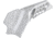 Toni System Thumb Rest for Left-Handed Shooter for Beretta 92X, Silver, B92XDX-SI