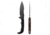 Toor Knives Apnea Fixed Blade Knife, 4.25in, CPM Cru-Wear, Drop Point, G10 Handle, Havoc Black, Black, Apnea - Havoc Black